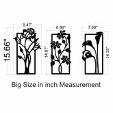 Modern Flawors Wall Art Panels For Home Wall Decoration